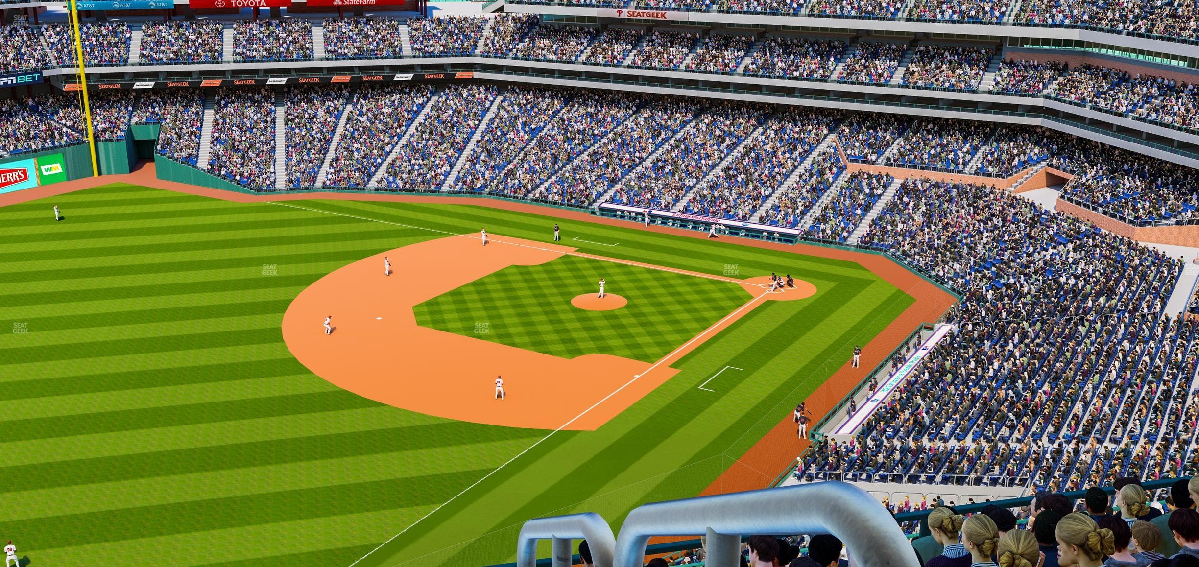 Citizens Bank Park - Section 432 V Seat View