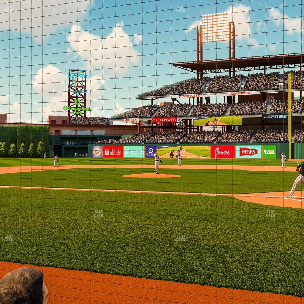 Citizens Bank Park - Section Cp Rankin Club A Seat View
