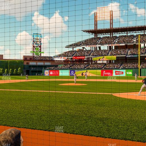 Citizens Bank Park - Section Cp Rankin Club A Seat View