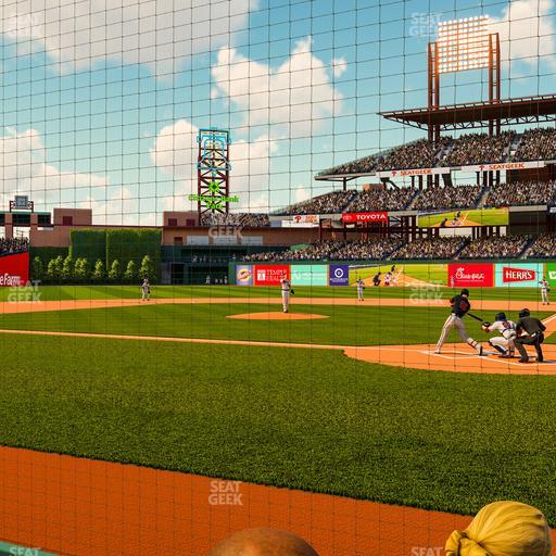 Citizens Bank Park - Section Cp Rankin Club B Seat View