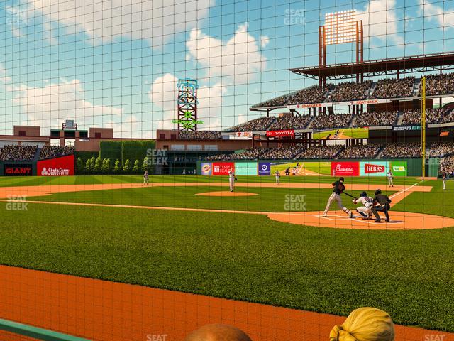 Citizens Bank Park - Section Cp Rankin Club B Seat View
