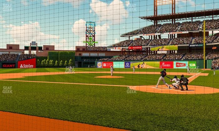 Citizens Bank Park - Section Cp Rankin Club B Seat View