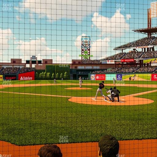 Citizens Bank Park - Section Cp Rankin Club C Seat View