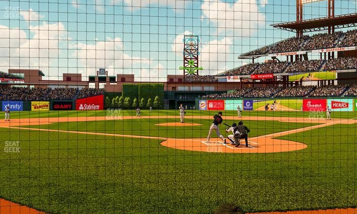 Citizens Bank Park - Section Cp Rankin Club C Seat View