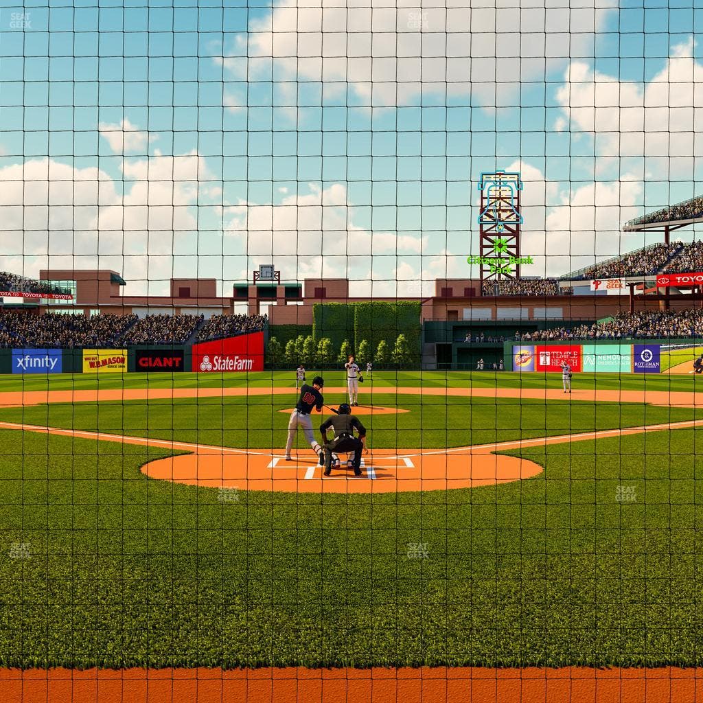 Citizens Bank Park - Section Cp Rankin Club D Seat View
