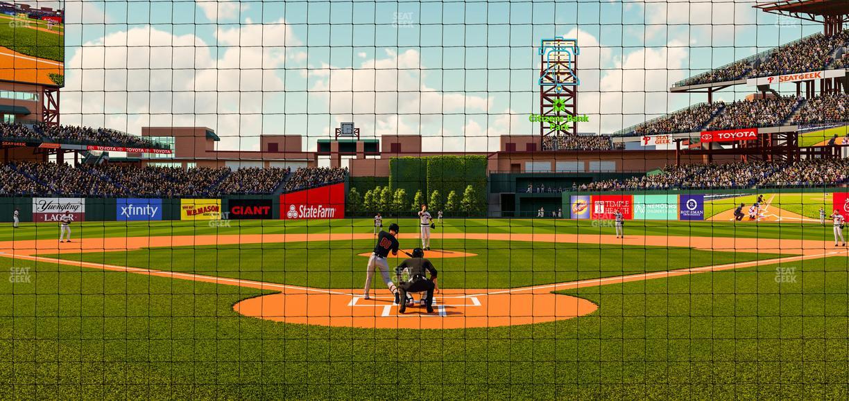 Citizens Bank Park - Section Cp Rankin Club D Seat View