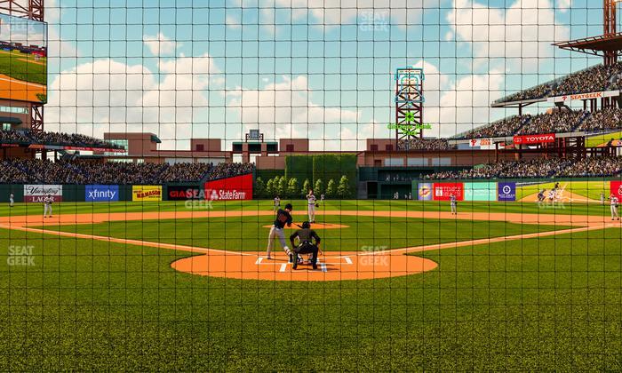 Citizens Bank Park - Section Cp Rankin Club D Seat View