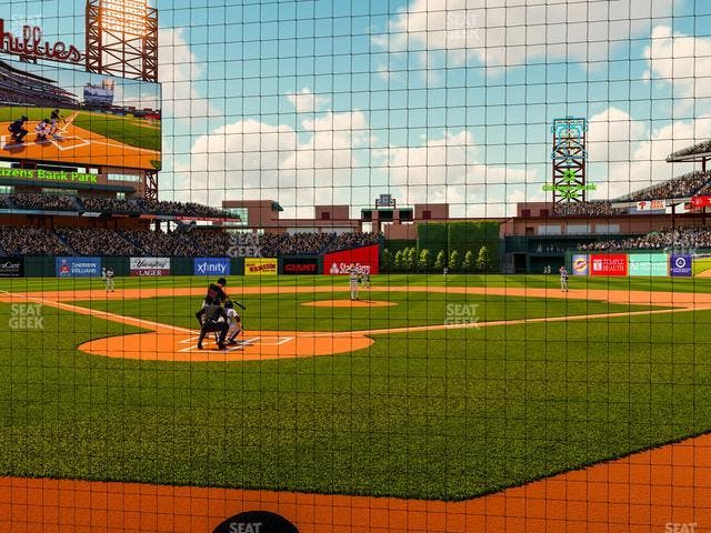 Citizens Bank Park - Section Cp Rankin Club E Seat View