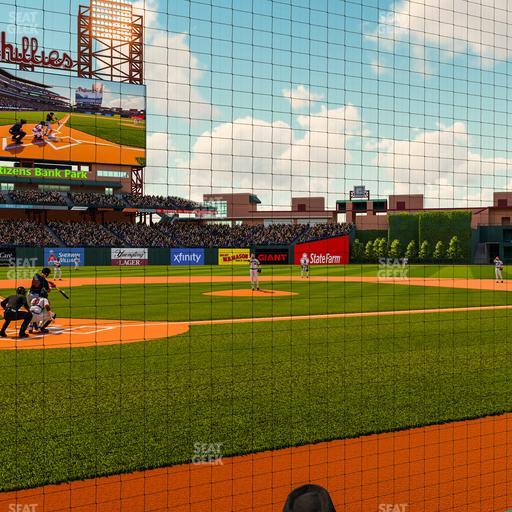 Citizens Bank Park - Section Cp Rankin Club F Seat View