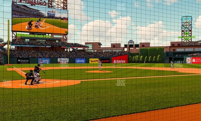 Citizens Bank Park - Section Cp Rankin Club F Seat View