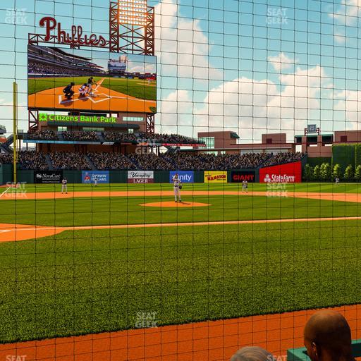 Citizens Bank Park - Section Cp Rankin Club G Seat View