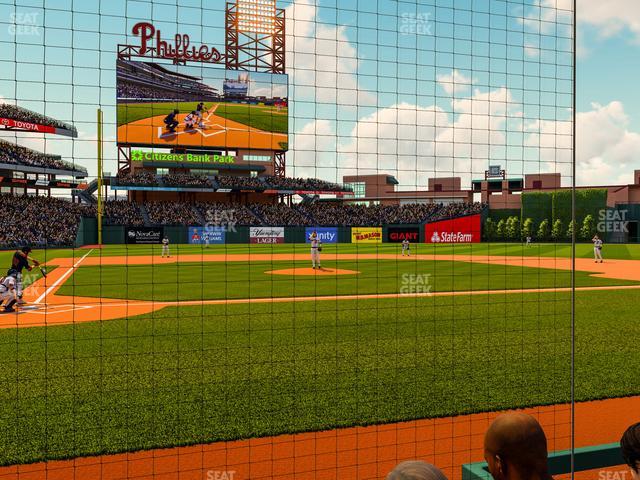 Citizens Bank Park - Section Cp Rankin Club G Seat View