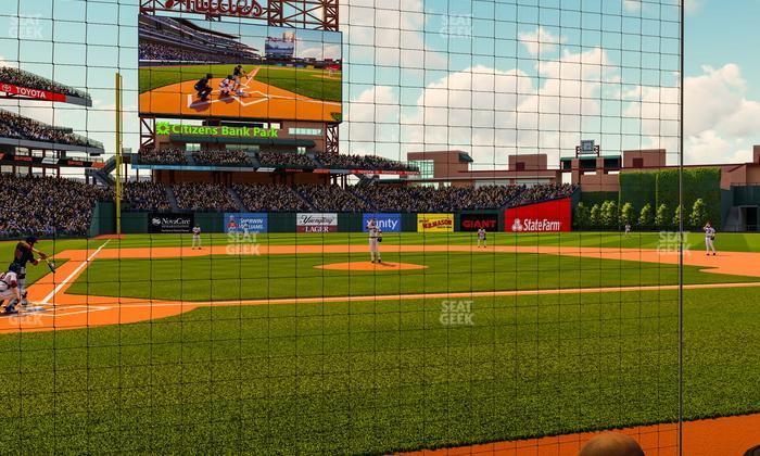 Citizens Bank Park - Section Cp Rankin Club G Seat View