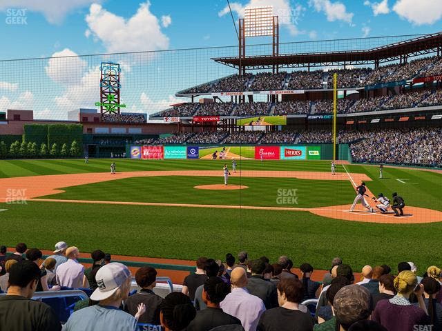Citizens Bank Park - Section Dugout A Seat View