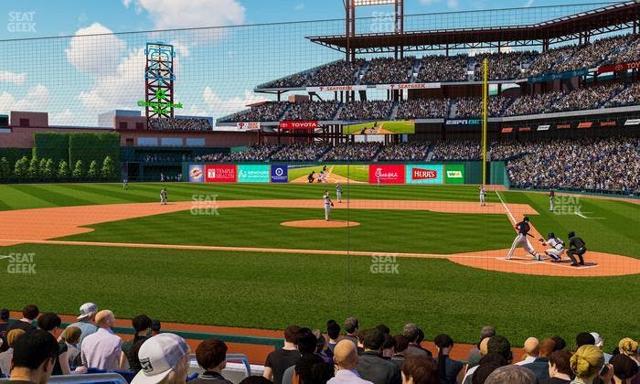 Citizens Bank Park - Section Dugout A Seat View