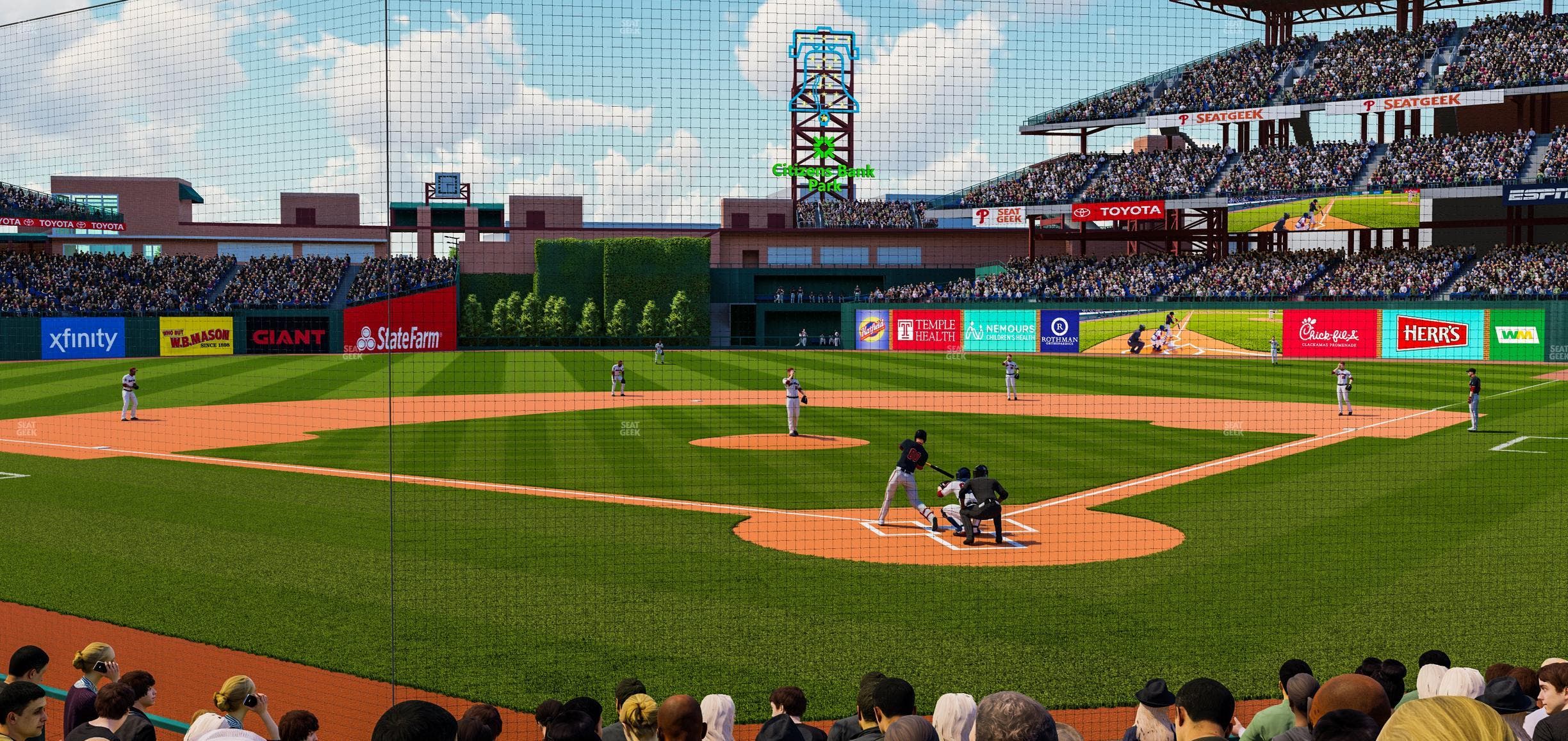 Citizens Bank Park - Section Dugout C Seat View