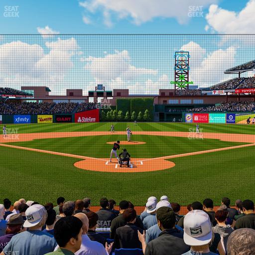 Citizens Bank Park - Section Dugout D Seat View