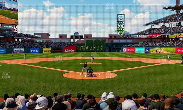 Citizens Bank Park - Section Dugout D Seat View