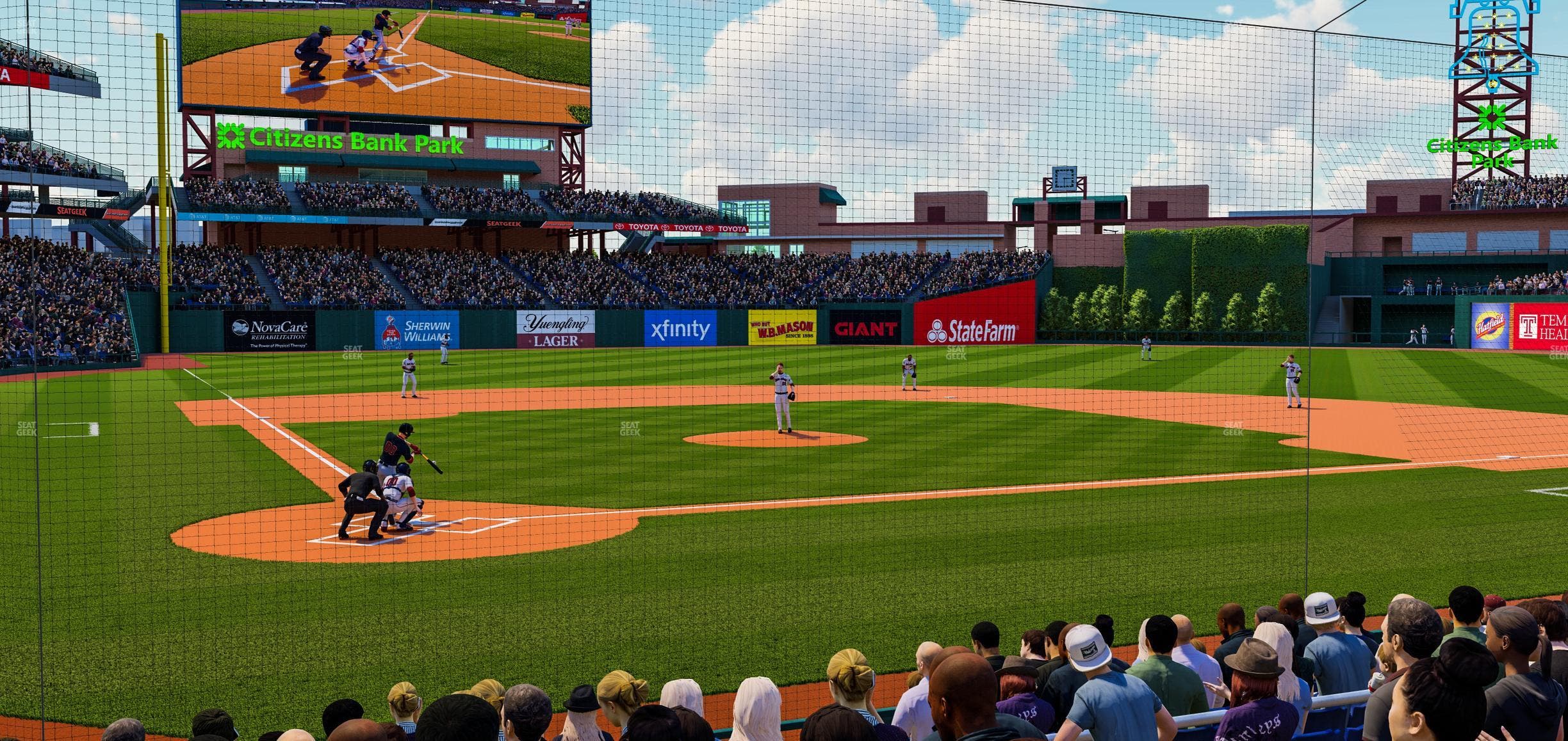 Citizens Bank Park - Section Dugout F Seat View