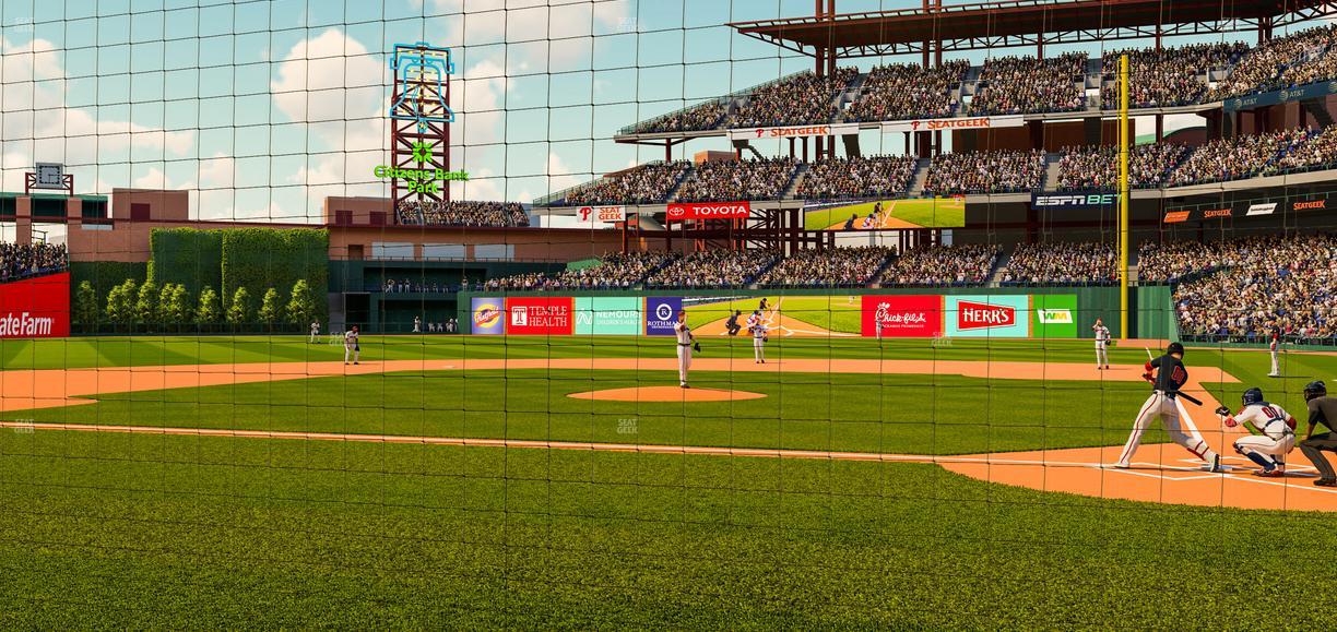 Citizens Bank Park - Section Philadelphia Insurance Club A Seat View