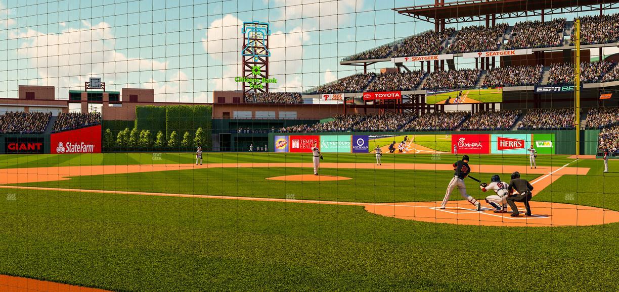 Citizens Bank Park - Section Philadelphia Insurance Club B Seat View