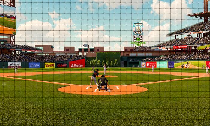 Citizens Bank Park - Section Philadelphia Insurance Club D Seat View