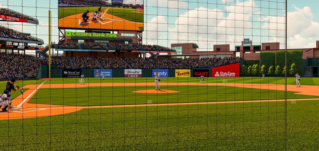 Citizens Bank Park - Section Philadelphia Insurance Club G Seat View
