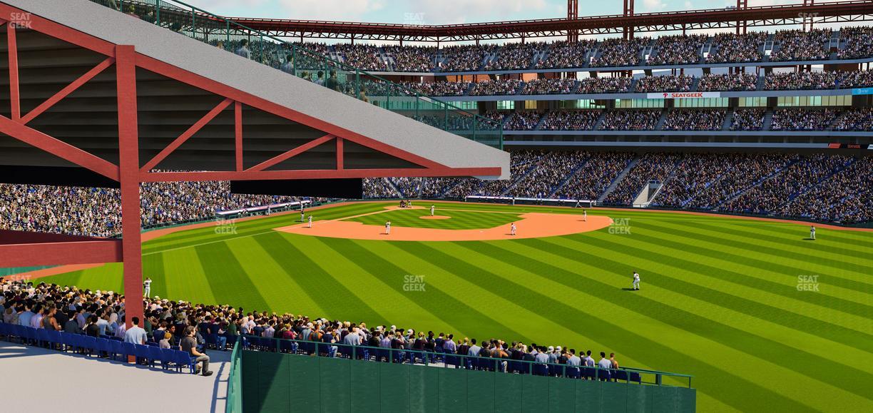 Citizens Bank Park - Section Rooftop Bleachers Wc Seat View