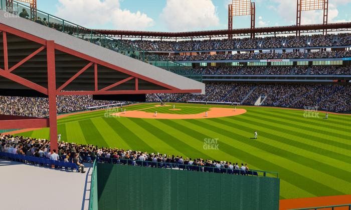Citizens Bank Park - Section Rooftop Bleachers Wc Seat View