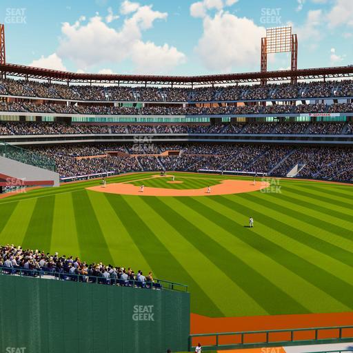 Citizens Bank Park - Section Rooftop Bleachers Seat View