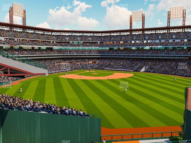 Citizens Bank Park - Section Rooftop Bleachers Seat View