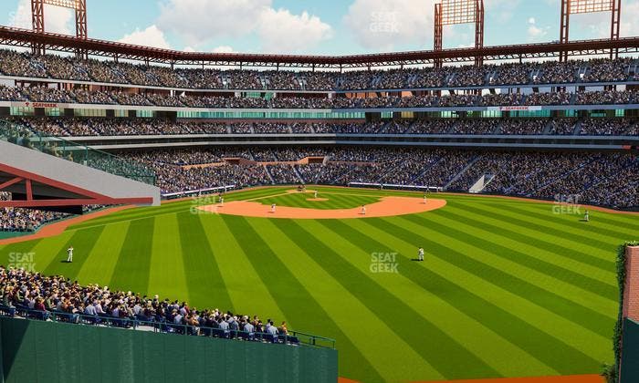 Citizens Bank Park - Section Rooftop Bleachers Seat View