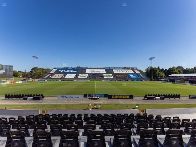 City Stadium - Section Midfield Club Seat View