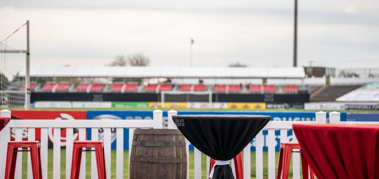 City Stadium - Section Party Perfect Patio Seat View