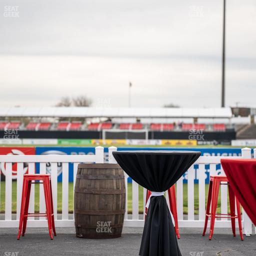 City Stadium - Section Party Perfect Patio Seat View