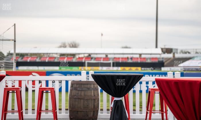 City Stadium - Section Party Perfect Patio Seat View