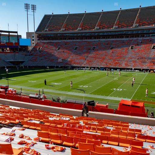 Clemson Memorial Stadium - Section C Seat View