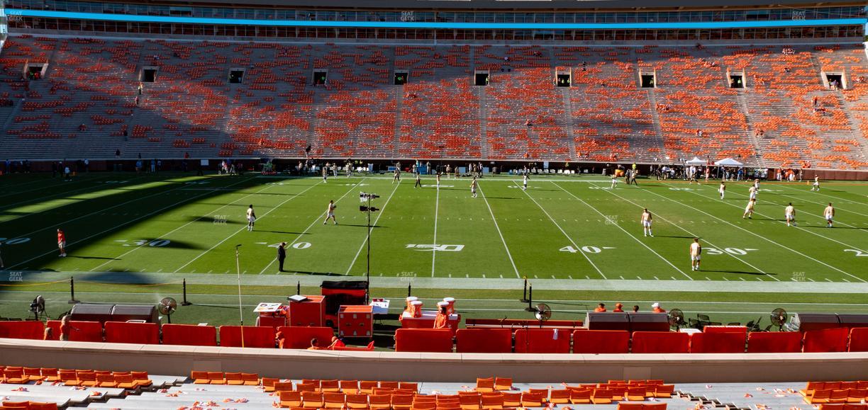 Clemson Memorial Stadium - Section E Seat View