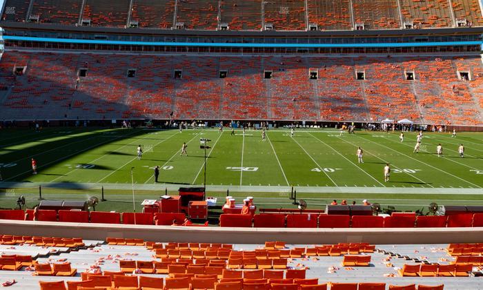 Clemson Memorial Stadium - Section E Seat View