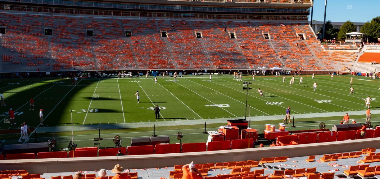Clemson Memorial Stadium - Section F Seat View