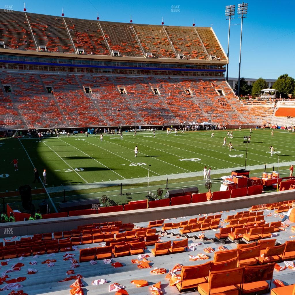 Clemson Memorial Stadium - Section G Seat View