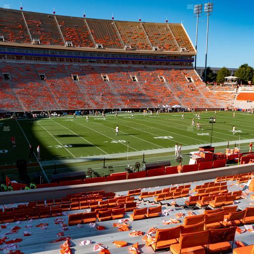 Clemson Memorial Stadium - Section G Seat View