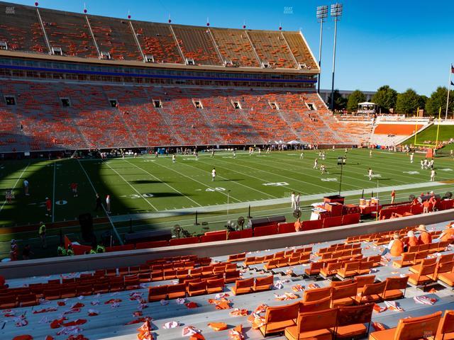 Clemson Memorial Stadium - Section G Seat View Clemson Memorial Stadium - Section G Seat View
