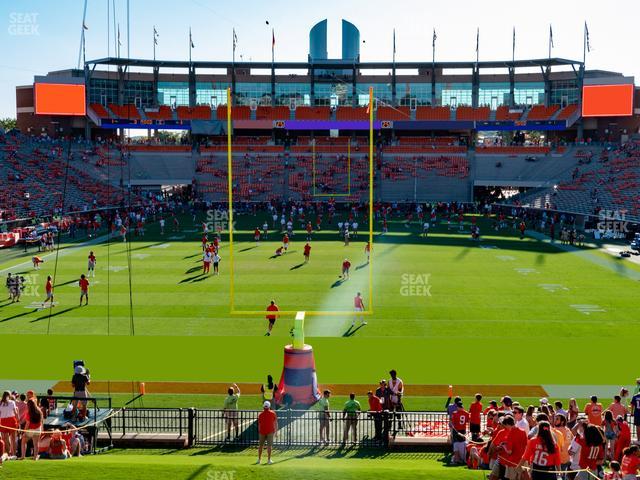 Clemson Memorial Stadium - Section Ga Hill Sro Seat View Clemson Memorial Stadium - Section Ga Hill Sro Seat View