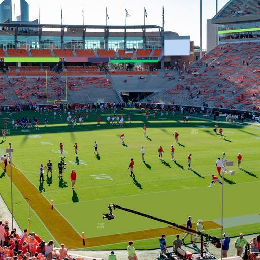 Clemson Memorial Stadium - Section Hill Aa Seat View