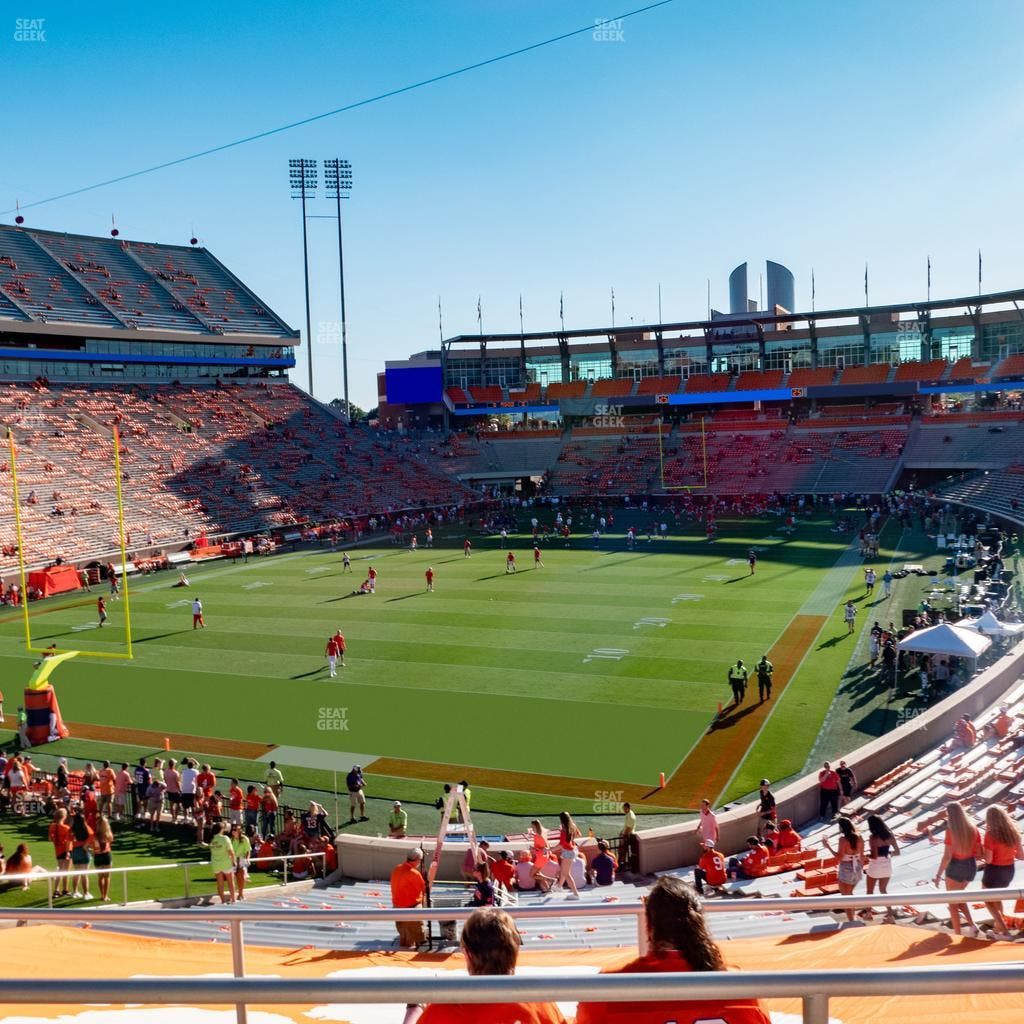 Clemson Memorial Stadium - Section Hill Kk Seat View