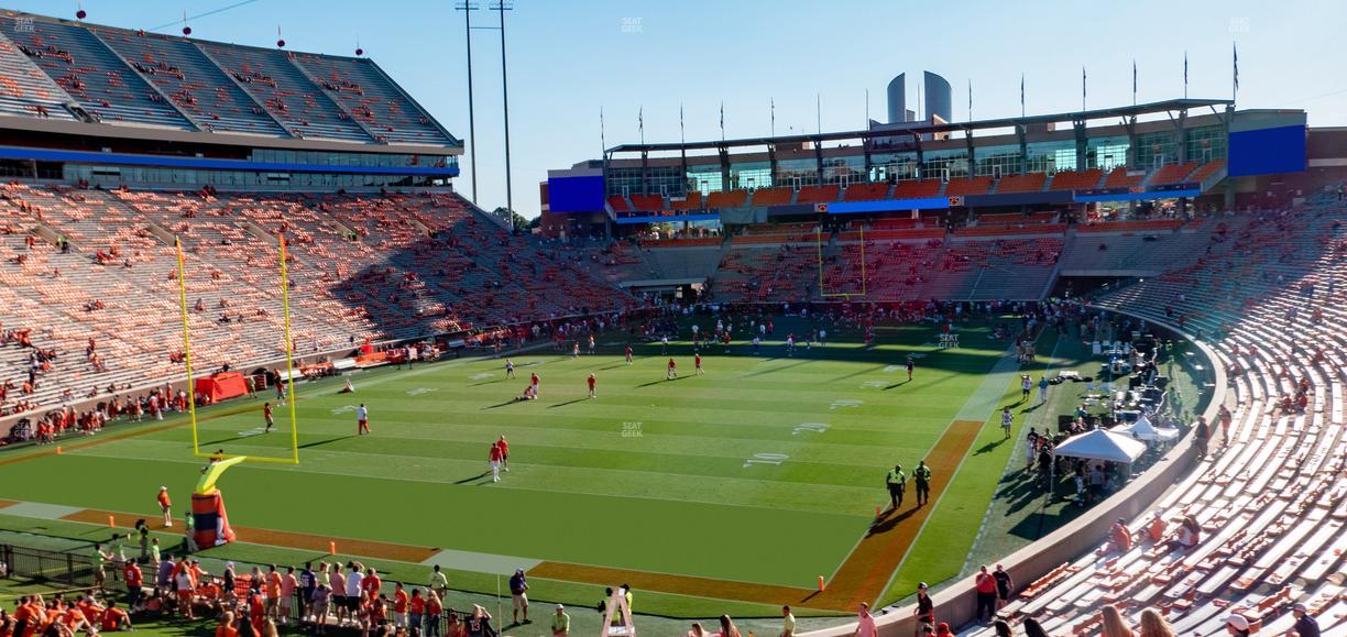 Clemson Memorial Stadium - Section Hill Kk Seat View