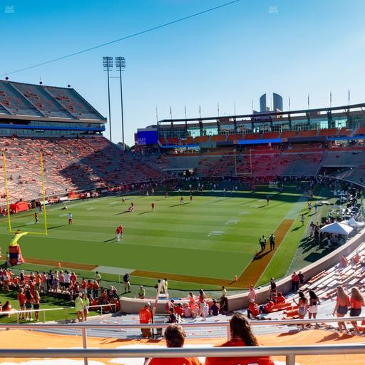 Clemson Memorial Stadium - Section Hill Kk Seat View