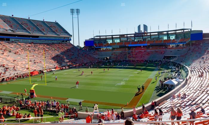 Clemson Memorial Stadium - Section Hill Kk Seat View
