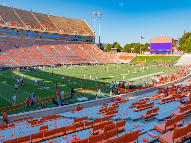 Clemson Memorial Stadium - Section I Seat View Clemson Memorial Stadium - Section I Seat View